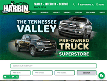 Tablet Screenshot of harbinautomotive.com